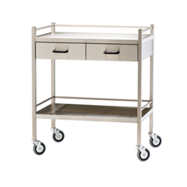 Stainless Steel Kitchen Cart With Drawers